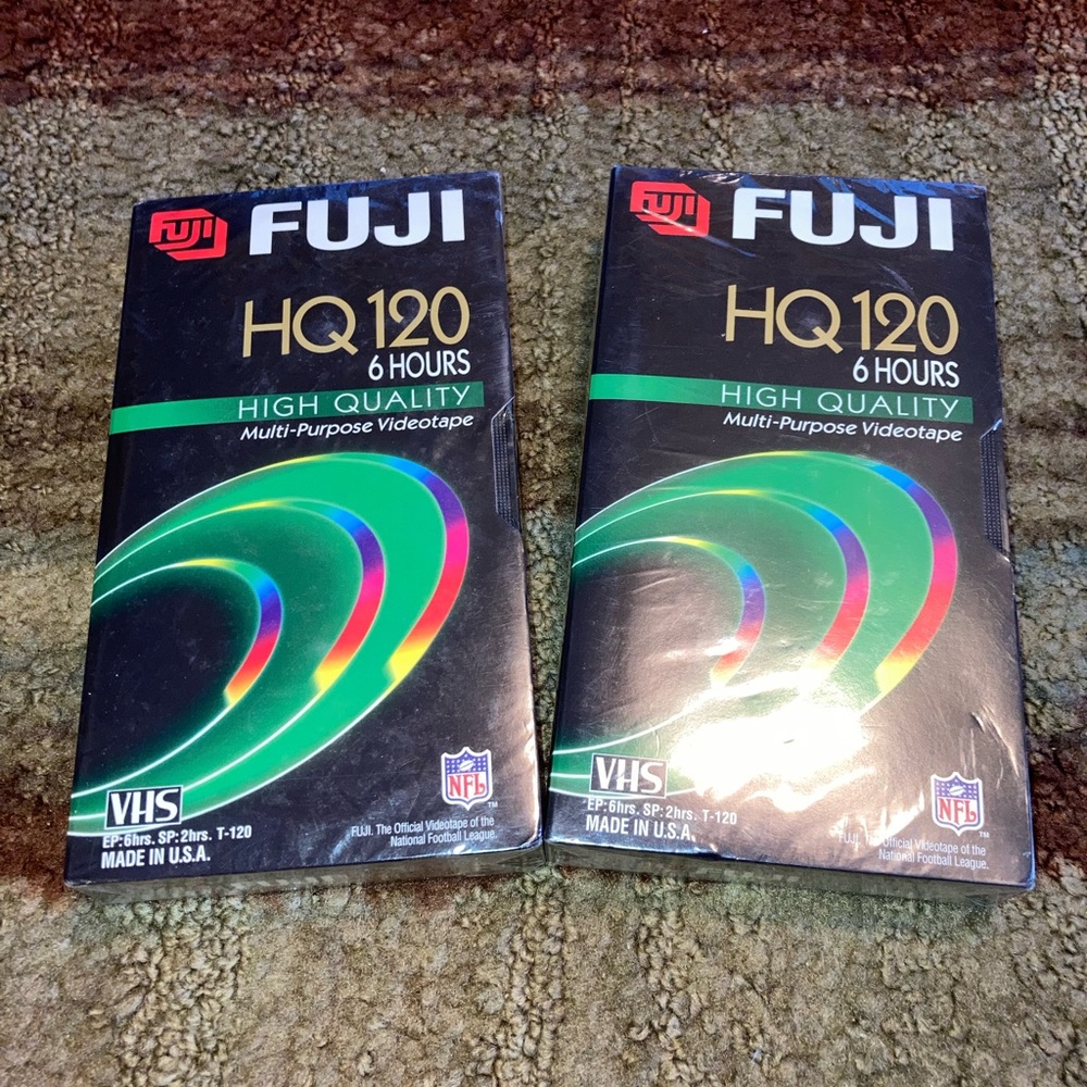 Fuji HQ 120 lot of 2